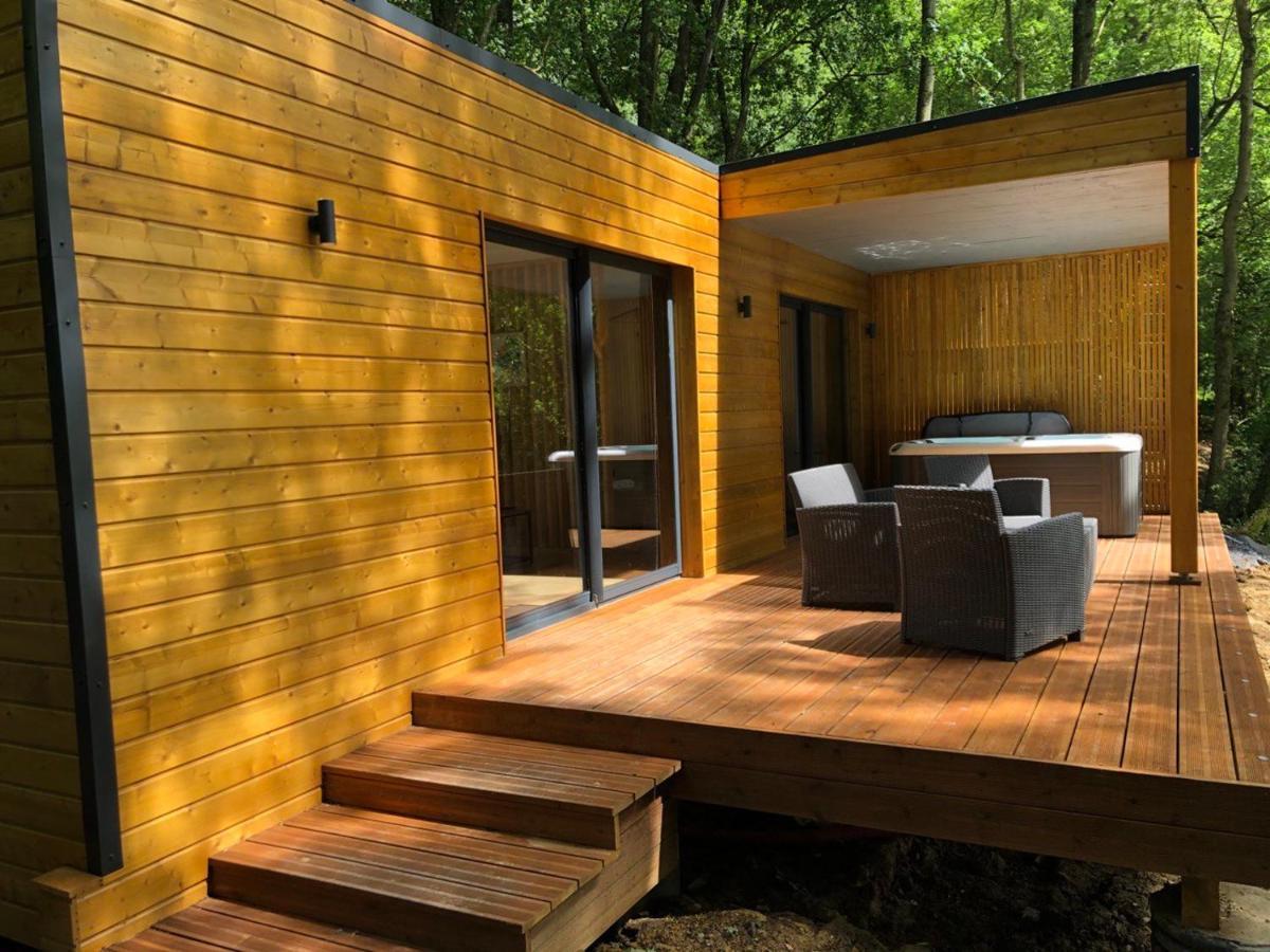 Les Cabanes Du Lac - Spa - Petit Dejeune - Cabane Du Frene & Cabane Du Chene Premium Sevignacq Eksteriør billede