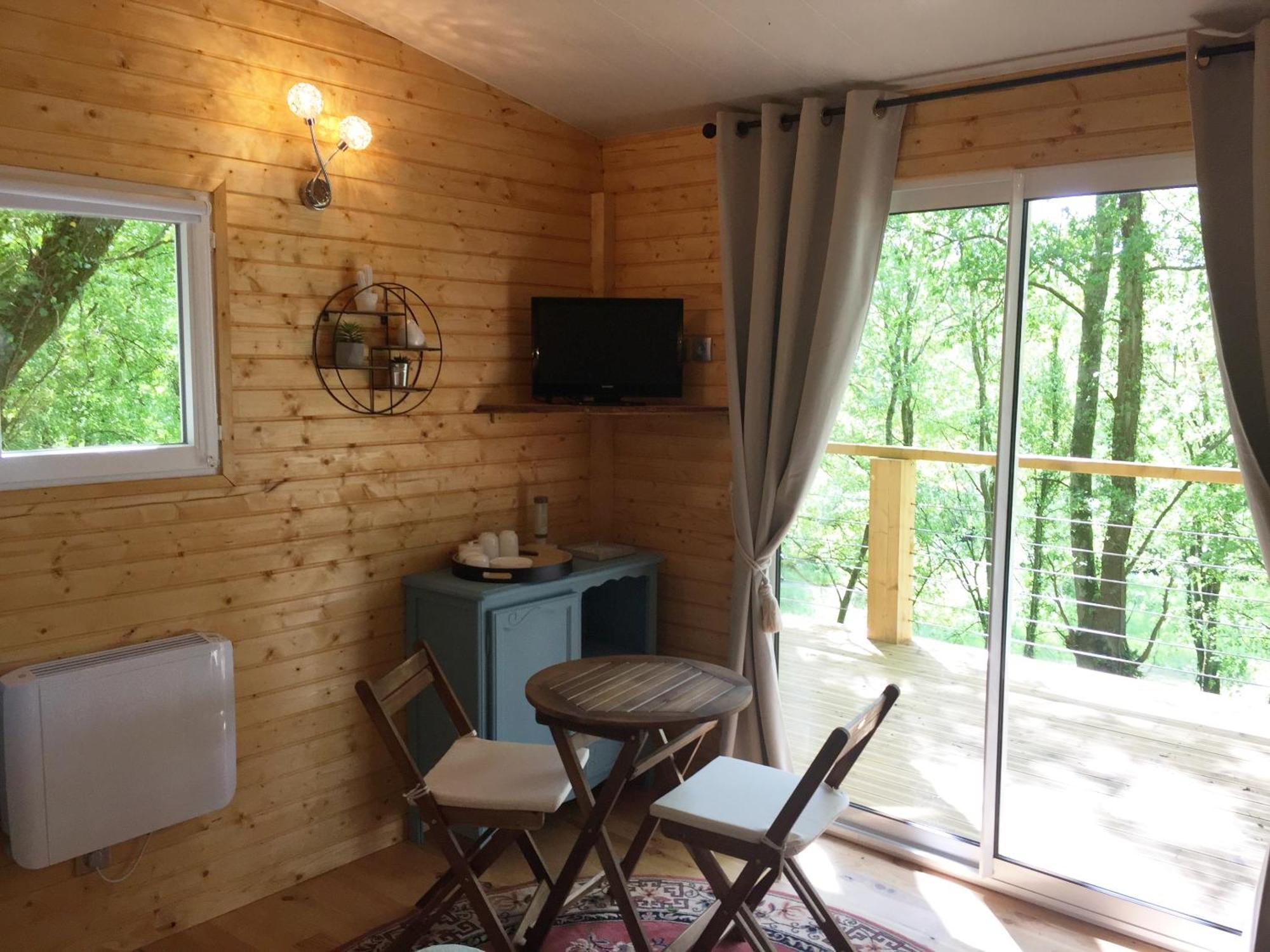 Les Cabanes Du Lac - Spa - Petit Dejeune - Cabane Du Frene & Cabane Du Chene Premium Sevignacq Eksteriør billede