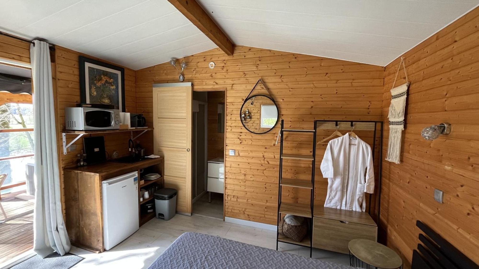 Les Cabanes Du Lac - Spa - Petit Dejeune - Cabane Du Frene & Cabane Du Chene Premium Sevignacq Eksteriør billede